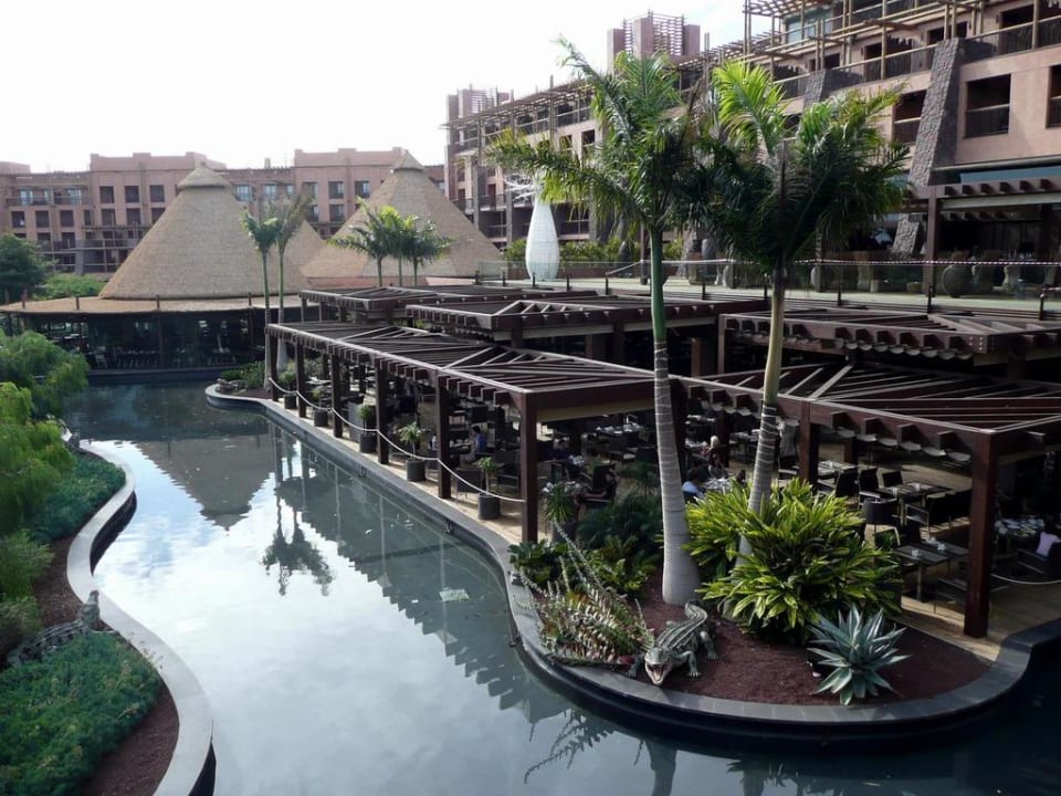 Terrace of restaurant Lopesan Baobab Resort