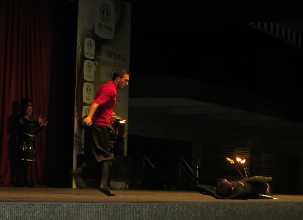 Show am Abend Hotel Delphin Imperial