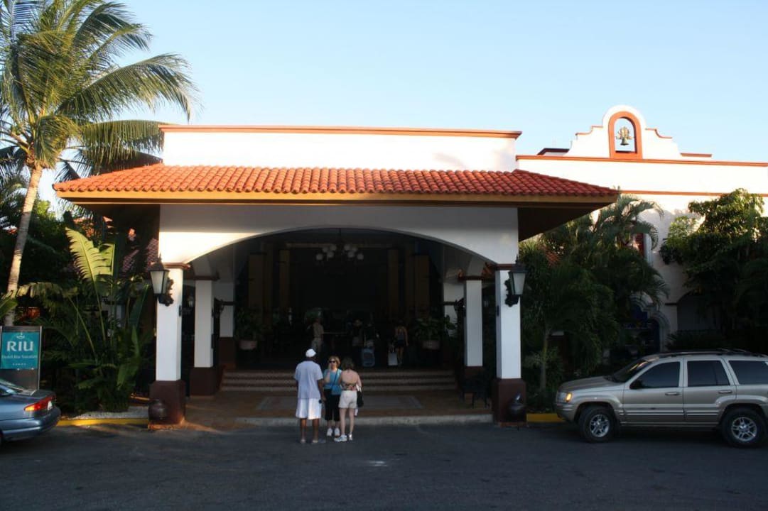 Eingang Hotel Riu Yucatan