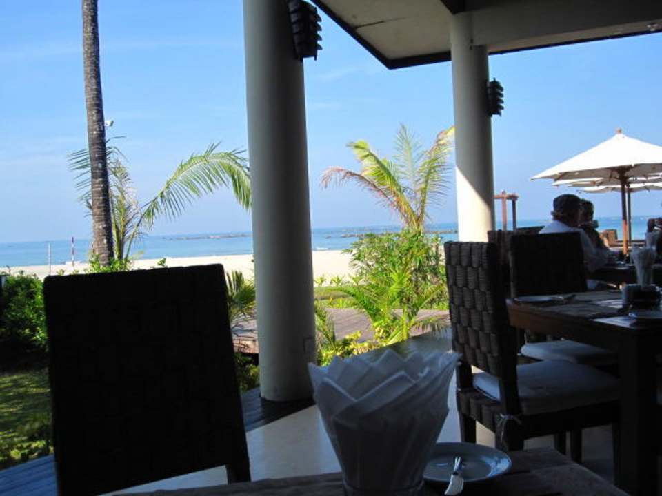 Speisen im Freien Hotel Bay of Bengal Resort