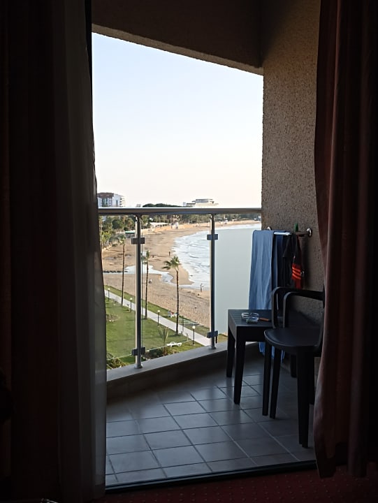Ausblick Aska Hotel Just in Beach