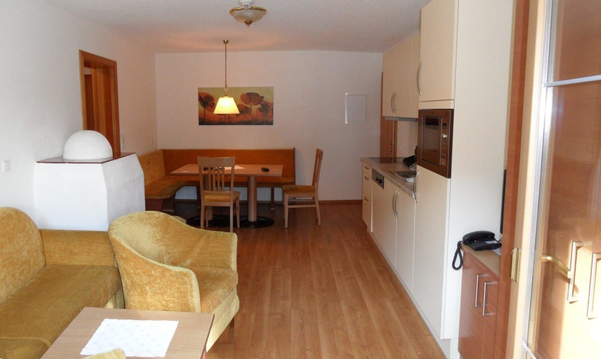 Wohnküche Hotel Garni Alpenjuwel