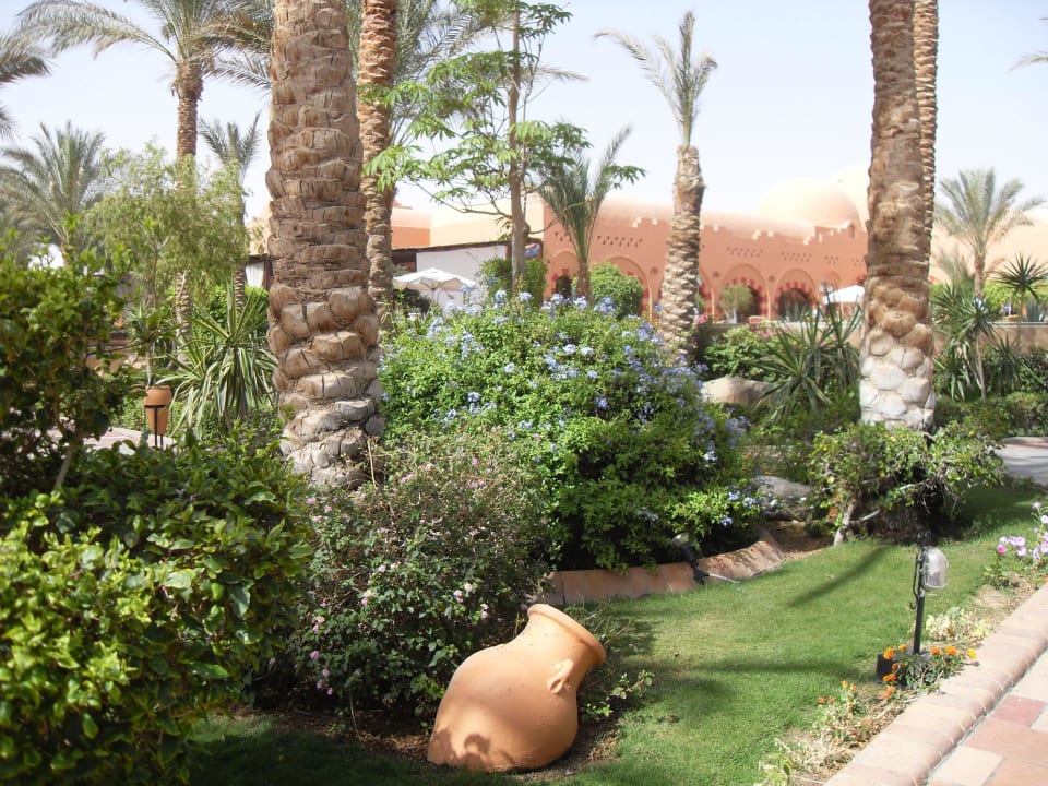 Schöne weitläufige Gartenanlage Jaz Makadi Oasis Resort