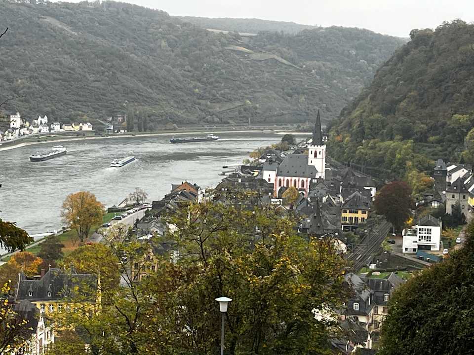 Ausblick Hotel Schloss Rheinfels