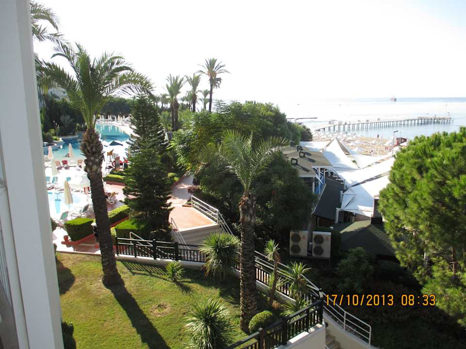 Blick von unserem Zimmer PALOMA Perissia