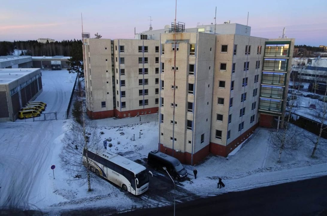 Backside Scandic Helsinki Aviapolis