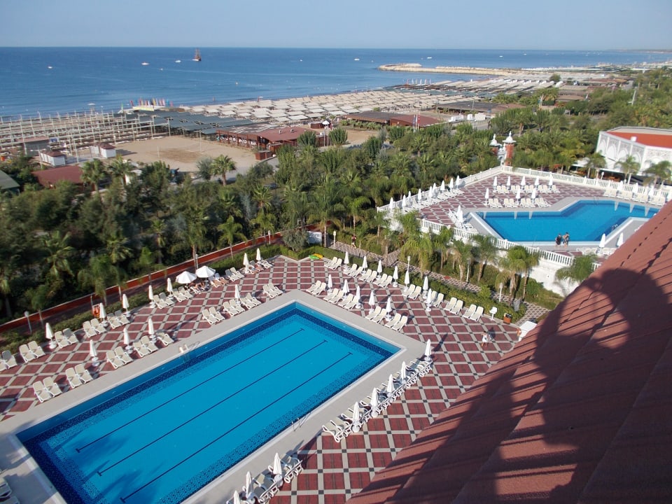 Ausblick Royal Taj Mahal Hotel