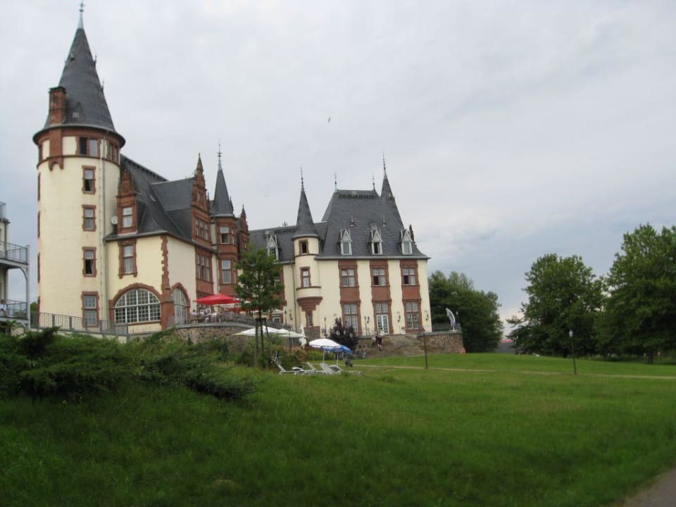Schloss Klink, Seeseite Seehotel Schloss Klink