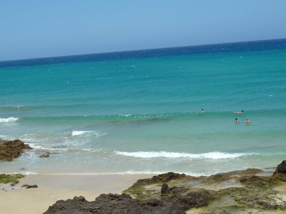 Hotel eigene Badebucht ohne Liegen R2 Pajara Beach