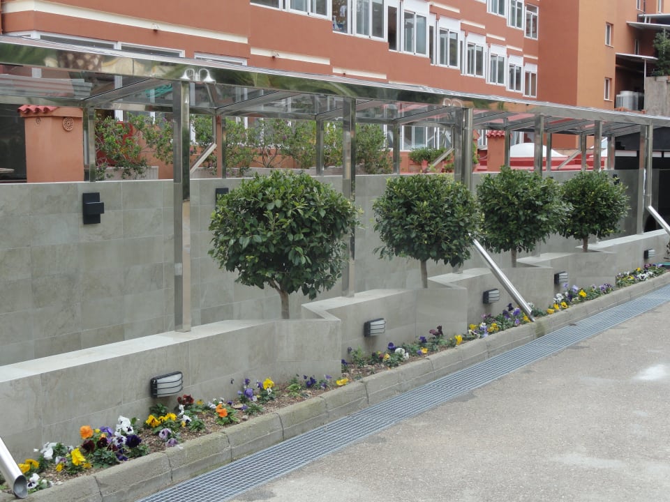 Hoteleingang Hotel Aparthotel Paguera Beach