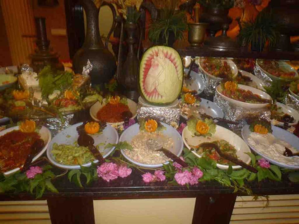 Ein Teil des Salat-Buffets Hotel Yetkin