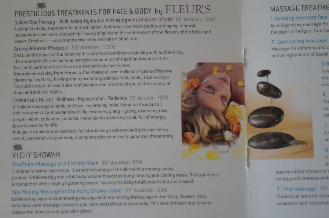 Spa-Preise TUI BLUE Oceanis Beach and Spa Resort