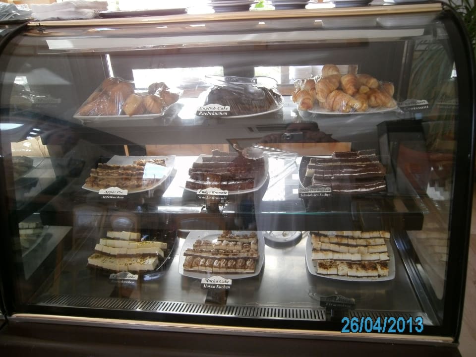 Kuchenangebot im Kolumbuscafe Pickalbatros Dana Beach Resort - Hurghada