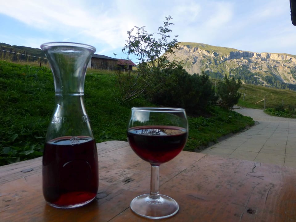 Blick auf den Ifen Schwarzwasserhütte DAV