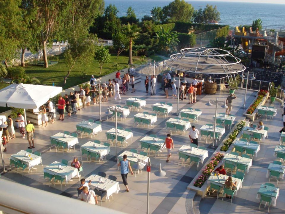 Blick aufs Buffet Side Sun Hotel