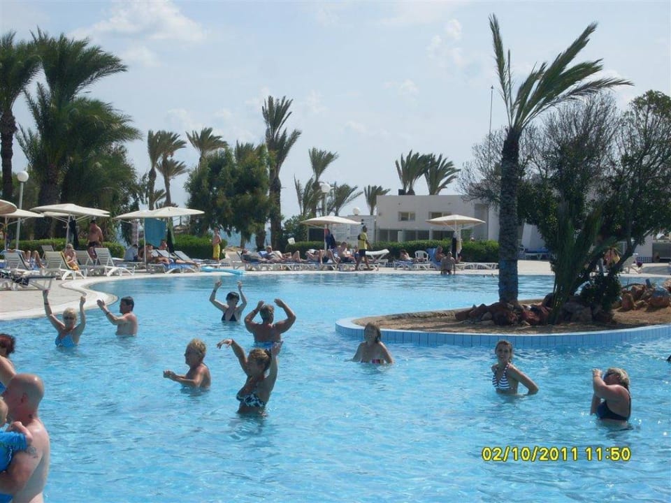 Wassergymnastik Hotel El Mouradi Djerba Menzel
