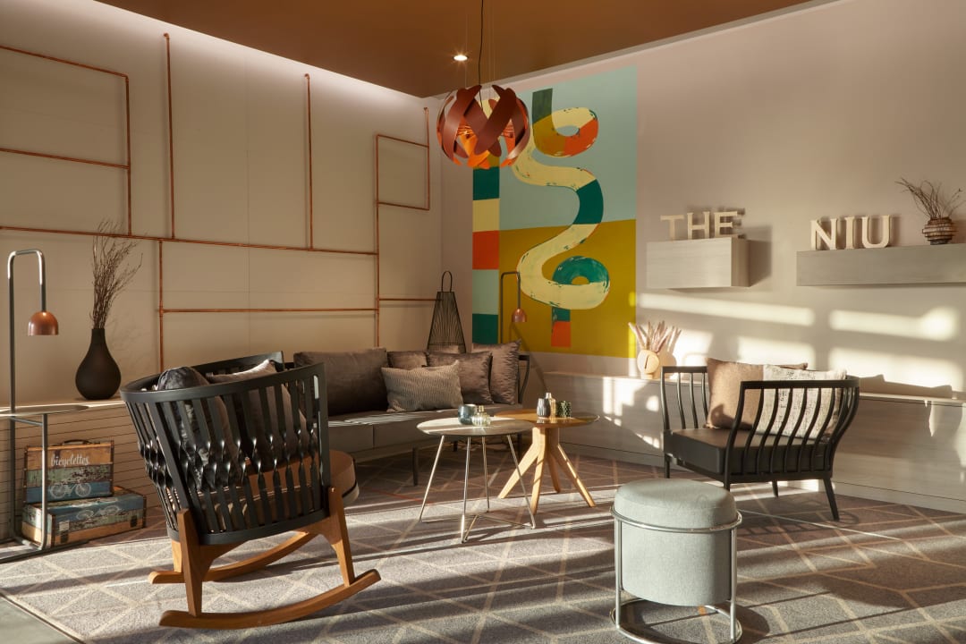 Lobby Holiday Inn - the niu, Hub Dusseldorf Messe