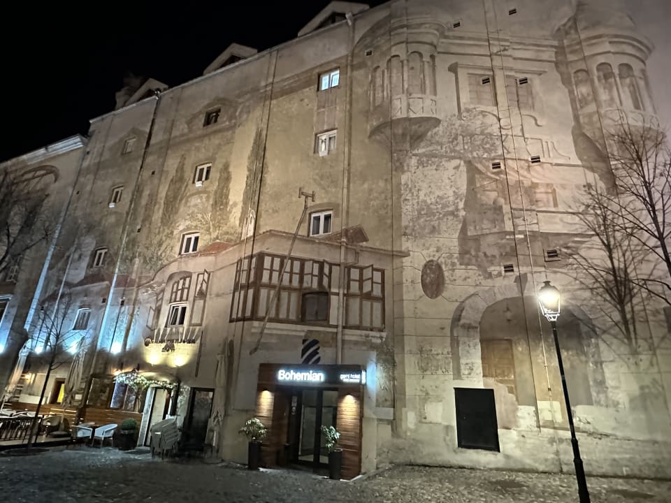 Außenansicht Hotel Bohemian Garni - Skadarlija