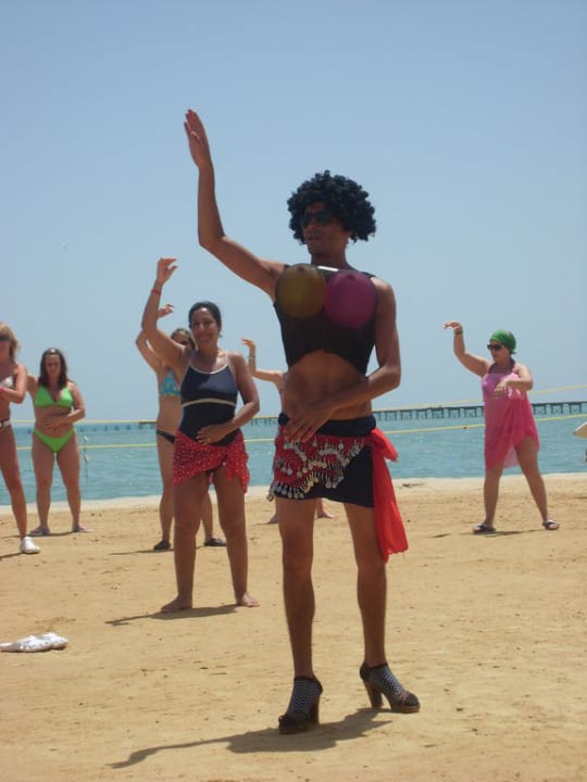 The animation show Riviera Aqua Park Resort