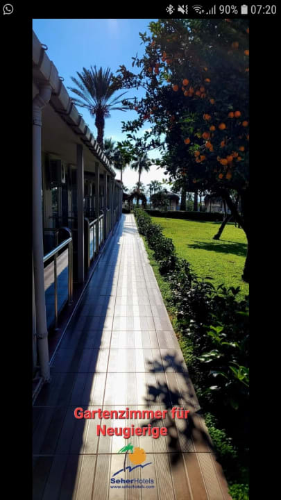 Gartenanlage Seher Kumköy Star Resort & Spa