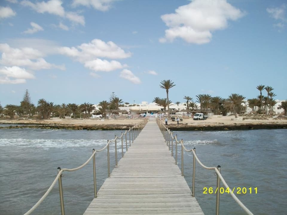 Hotel eigener Steg Hotel El Mouradi Djerba Menzel