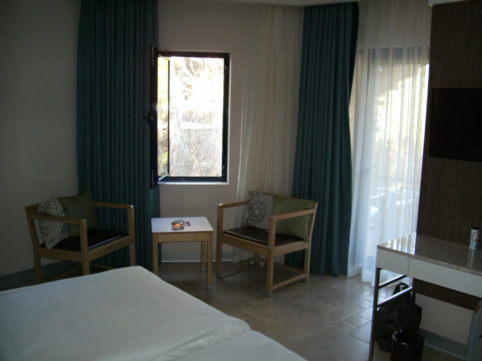Sitzgelegenheit Zimmer am Balkon Blue Waters Club