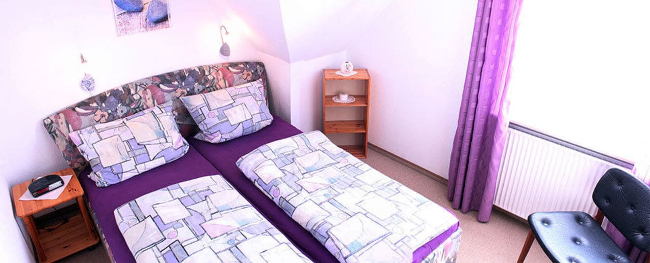 Schlafzimmer Apartment 7 Ferienhaus Nautilus