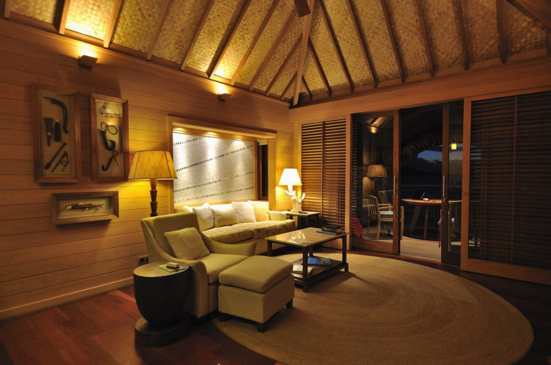 Wohnzimmer Hotel Four Seasons Resort Bora Bora