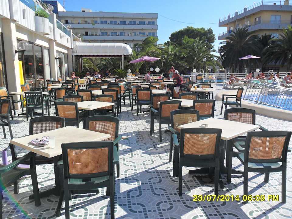 Terrasse Bei Juan Playa Blanca