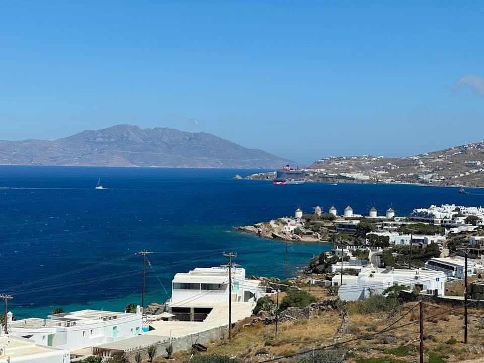 Ausblick Myconian Korali Relais & Chateaux Hotel
