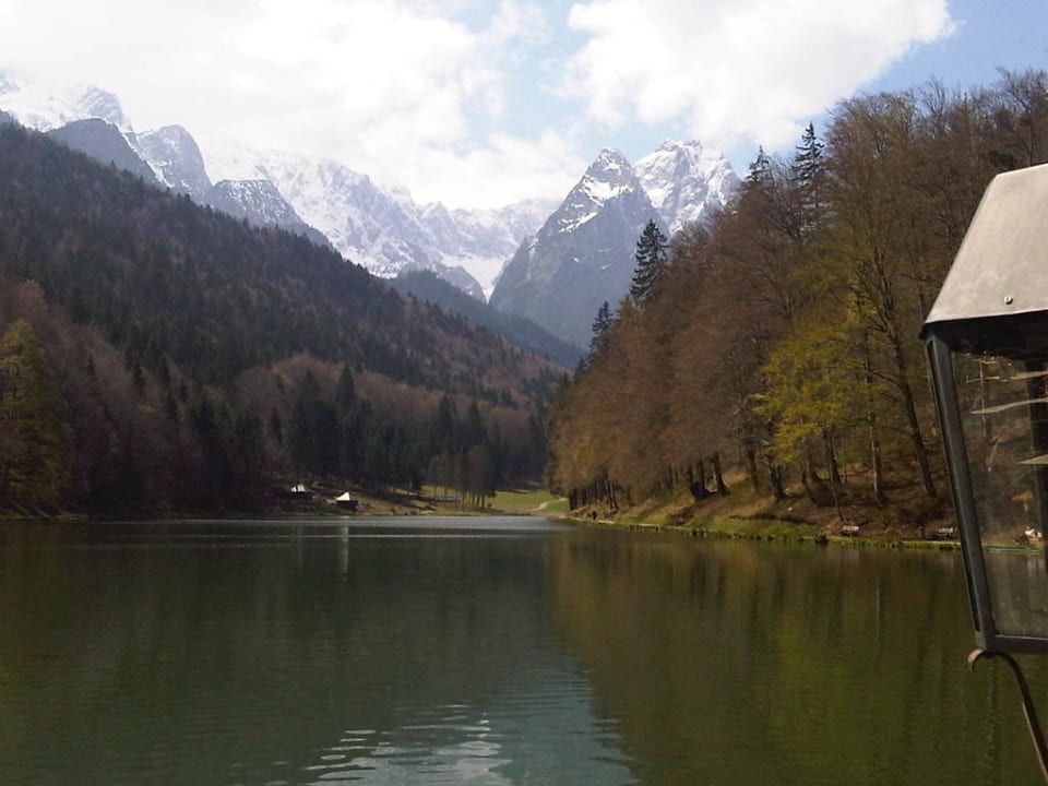 Blick auf den Riessersee Riessersee Hotel
