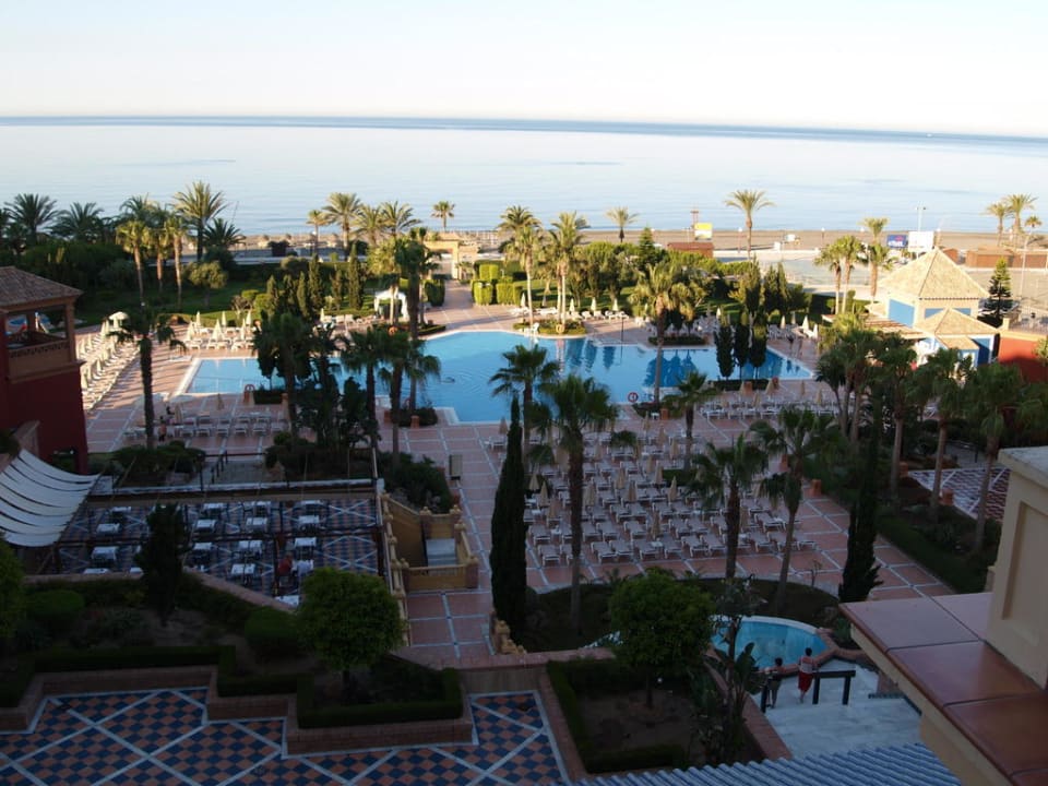Aussicht aus dem 6. Stock / Zimmer 653 Iberostar Waves Málaga Playa