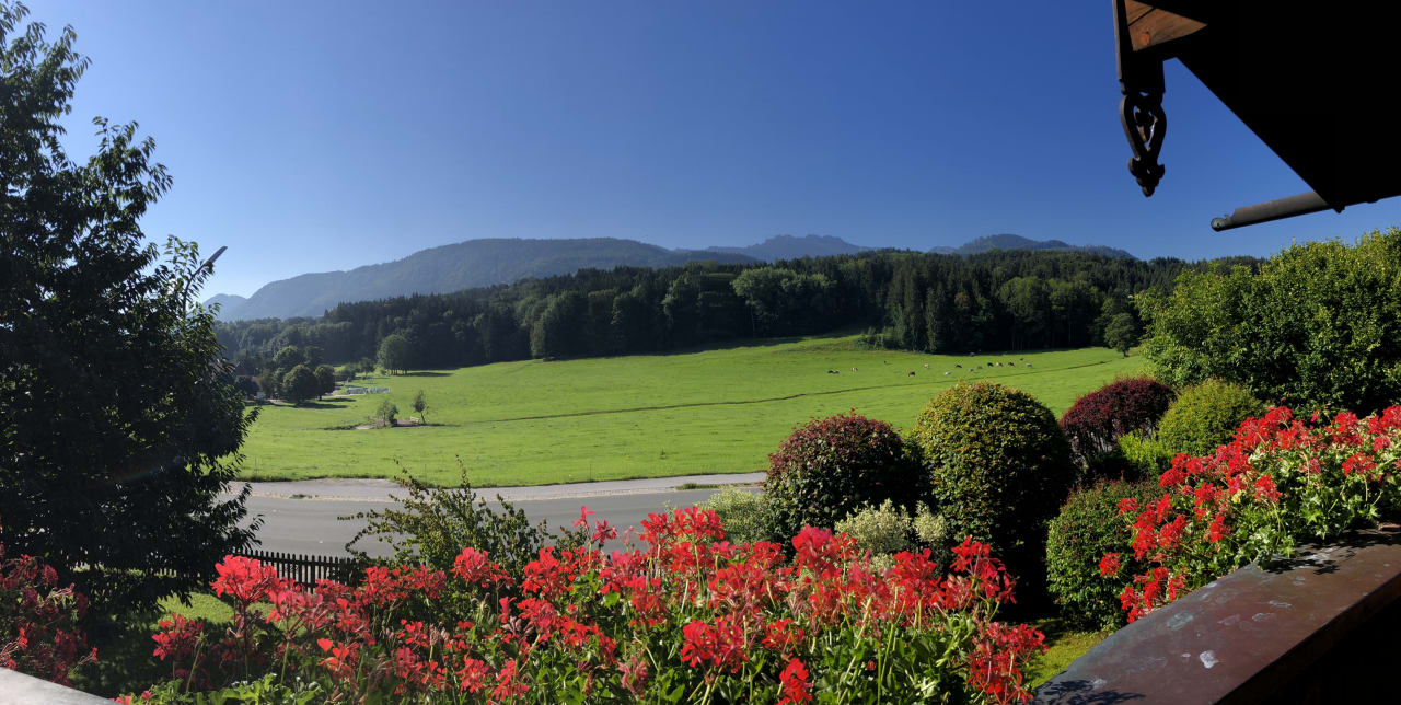 Ausblick Ferienhaus Daxenberger