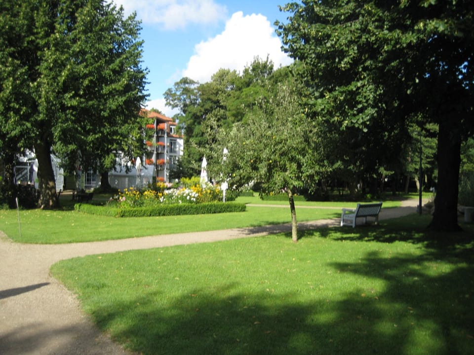 Gartenanlage Seehotel Großherzog von Mecklenburg