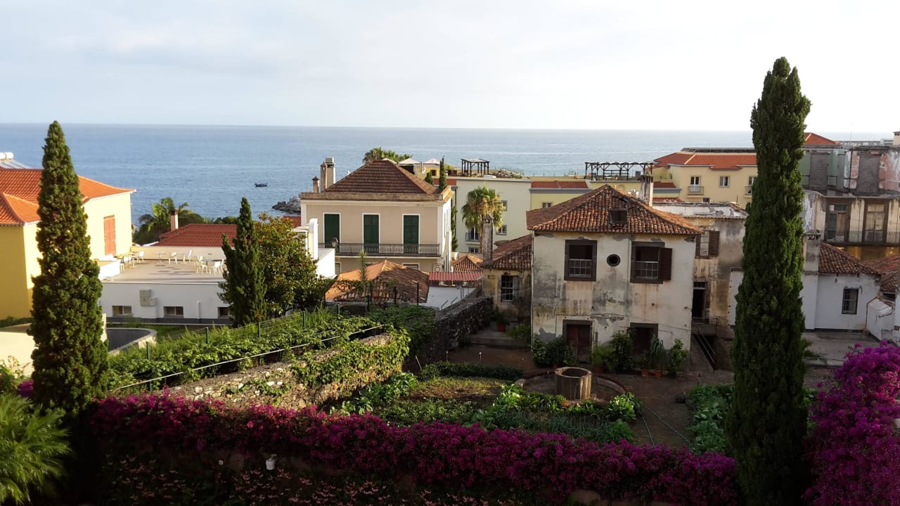 Blick vom Balkon Hotel Albergaria Dias