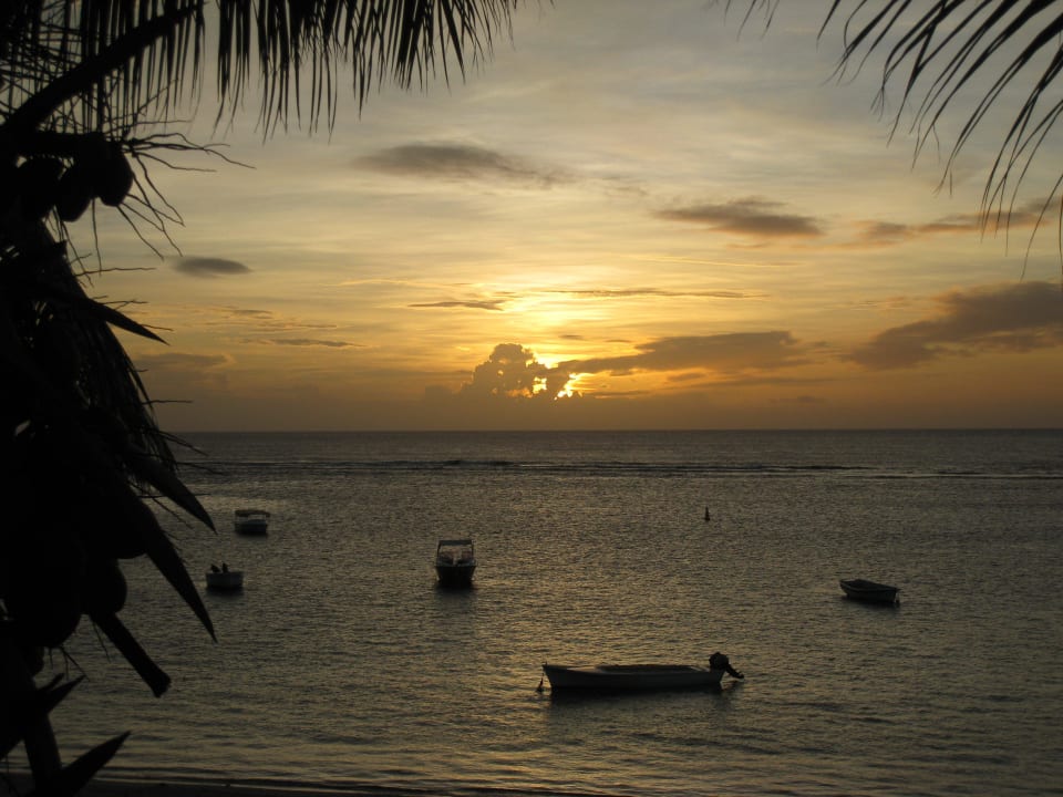 Ausblick vom Balkon Hotel Villas Caroline
