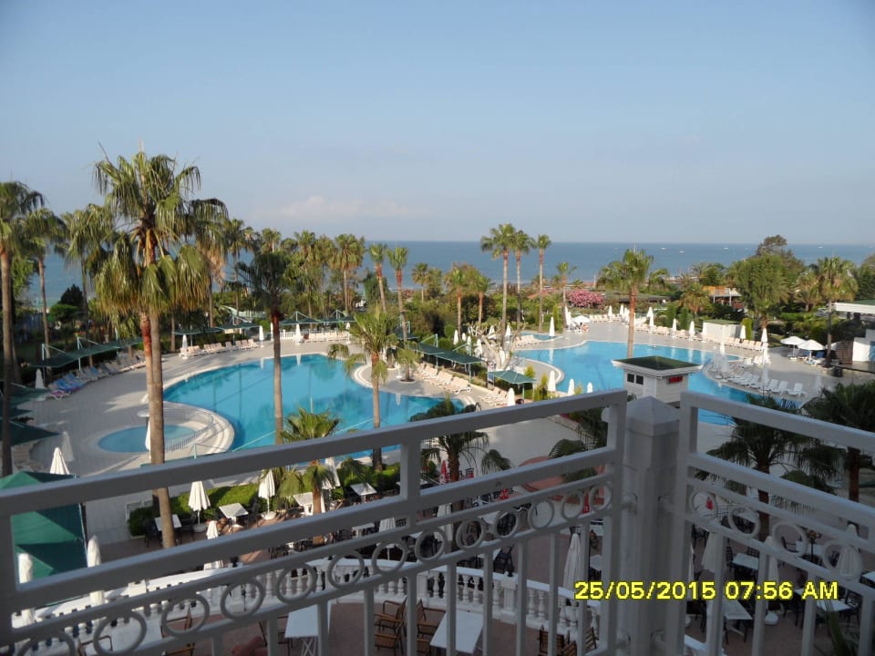 Aussicht von Zimmer 1309 Iz Flower Side Beach Hotel