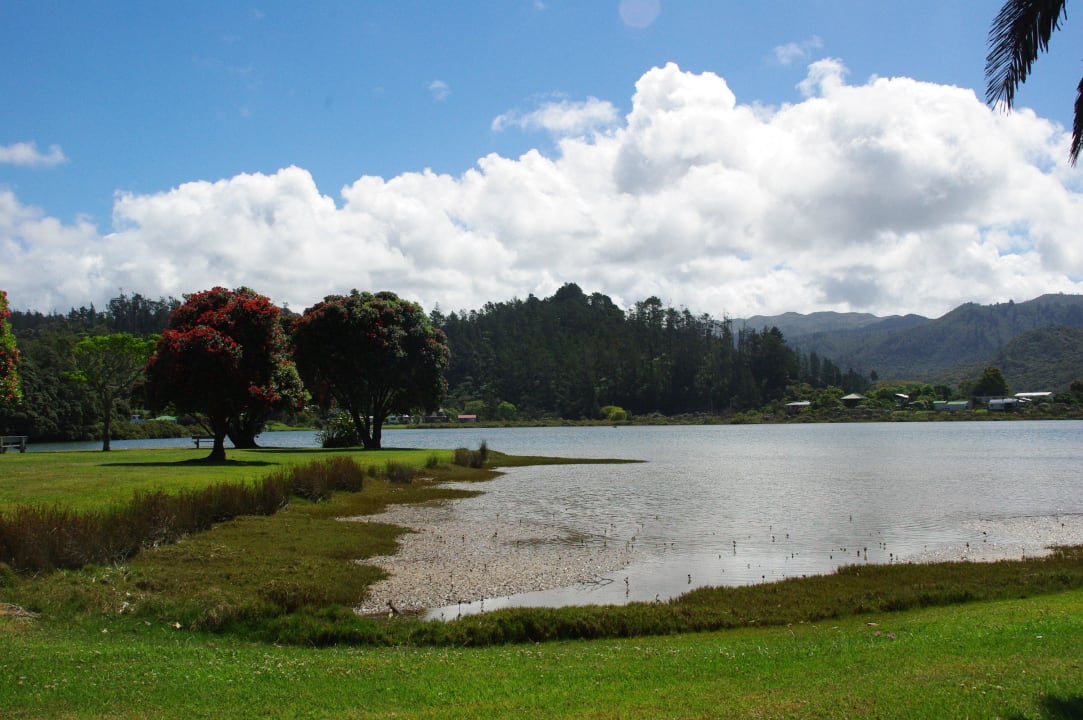 Blick aus dem Zimmer Pacific Harbour Villas