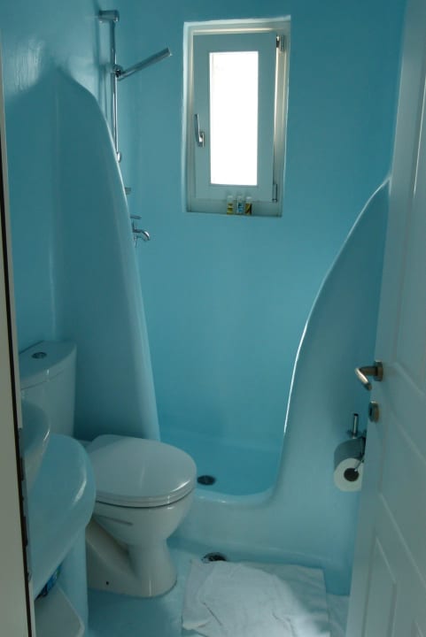 Bad, WC unten Hotel Villa Nireas