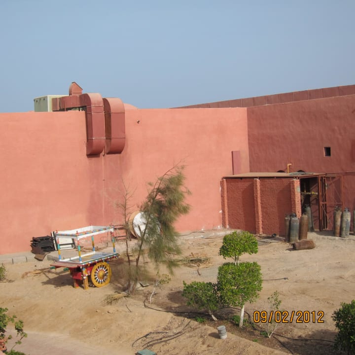 Widok po wyjściu z pokoju Swisstouch Oriental Resort Marsa Alam