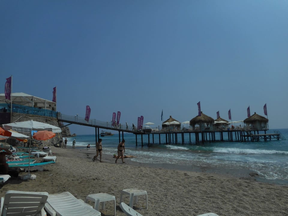 Steg vom Nachbarhotel Club Hotel Mirabell