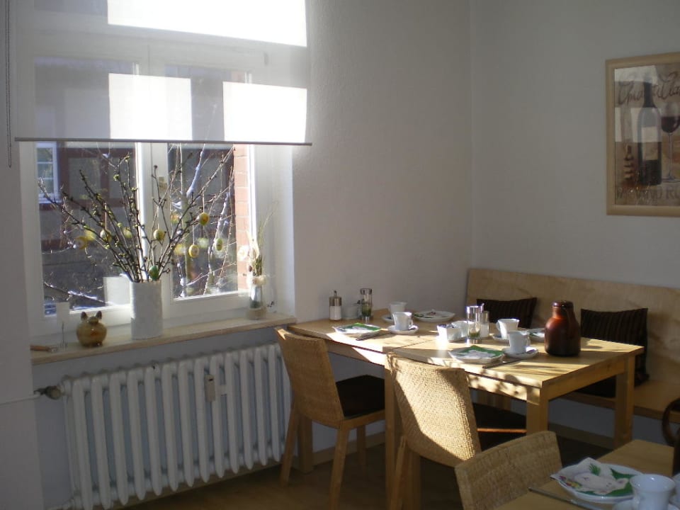 Frühstücksraum Pension Villa am Park