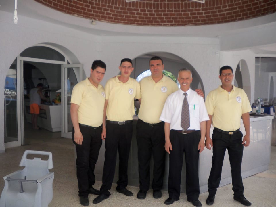 Restaurantteam Monarque Club Rivage
