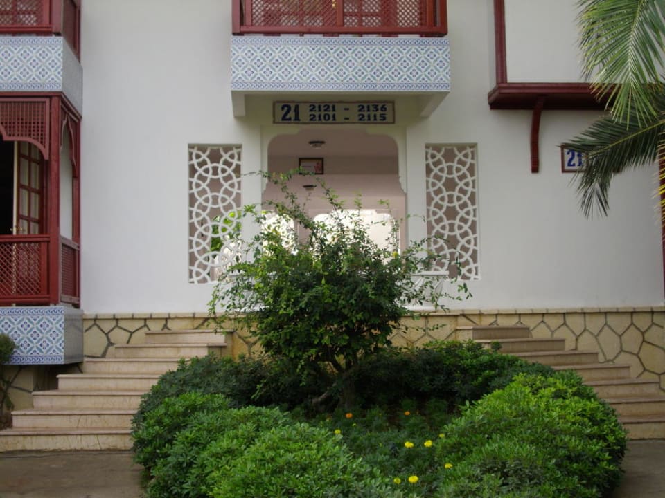 Unser Haus von außen Ali Bey Club