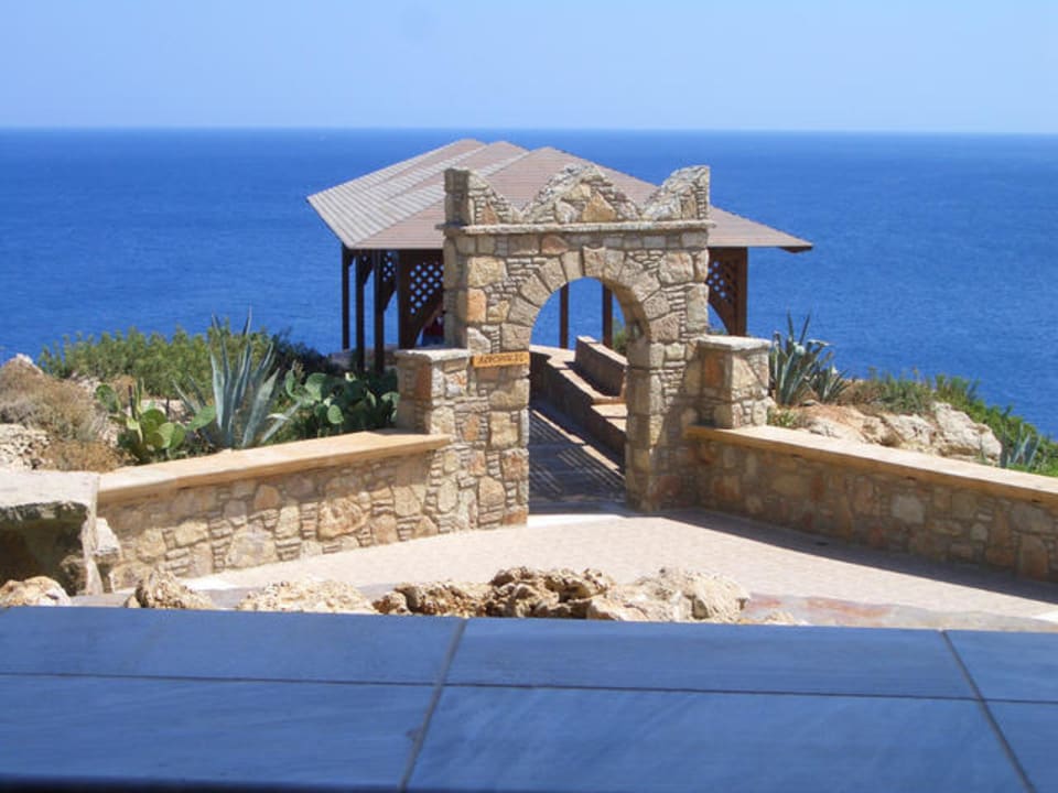 Die Akropolis vom Horizon Royal Hotel Kalithea Horizon Royal