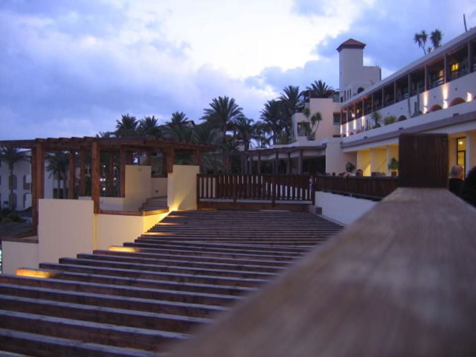 Abends - Blick von der Hotelterrasse Occidental Jandía Mar
