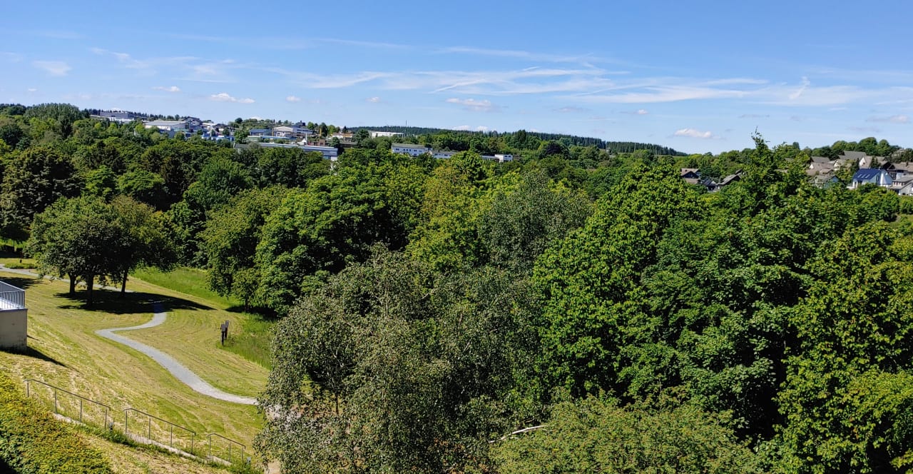 Ausblick Oversum Vital Resort Winterberg