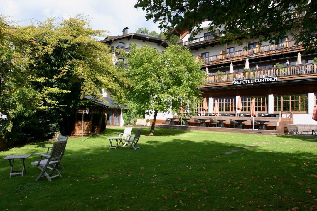 Restaurantterrasse  Hotel Cortisen