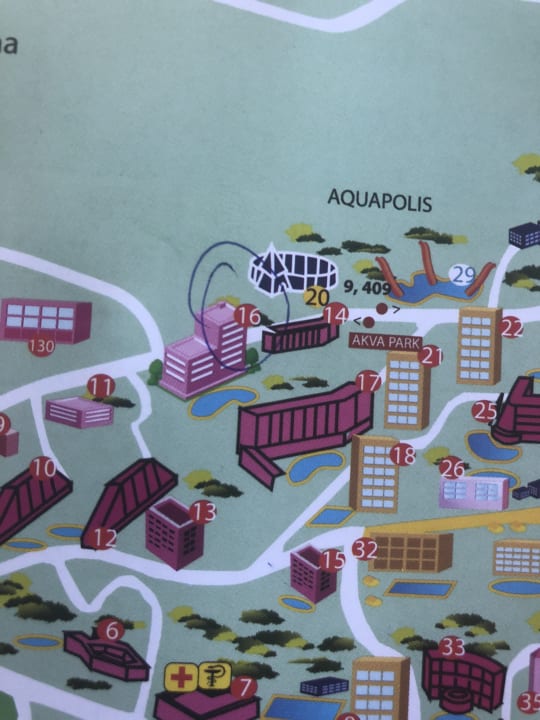 Wegbeschreibung zum Strand HVD Viva Club Hotel