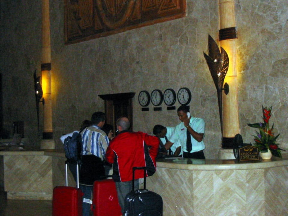Rezeption am späten Abend Grand Palladium Select Bávaro Resort & Spa